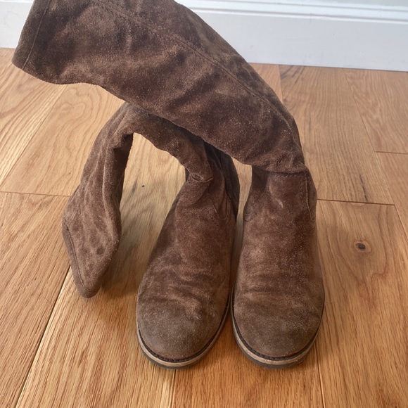 Franco Sarto genuine suede boots - Picture 3 of 6